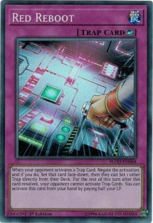 Image for Red Reboot (Flames of Destruction) (FLOD-EN068) - YuGiOh