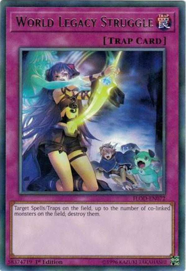 Image for World Legacy Struggle (Flames of Destruction) (FLOD-EN072) - YuGiOh