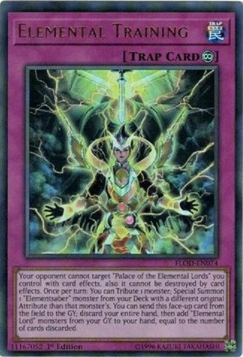 Image for Elemental Training (Flames of Destruction) (FLOD-EN074) - YuGiOh