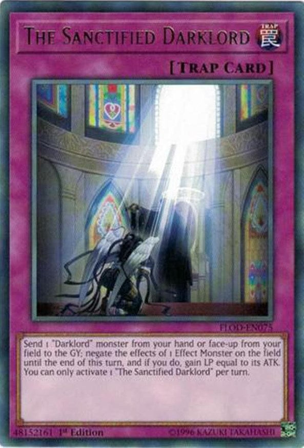 Image for The Sanctified Darklord (Flames of Destruction) (FLOD-EN075) - YuGiOh