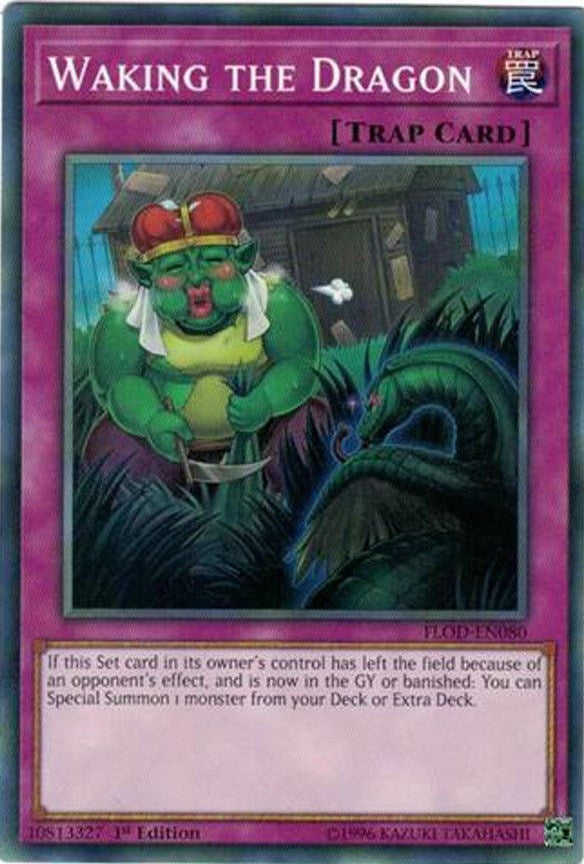Image for Waking the Dragon (Flames of Destruction) (FLOD-EN080) - YuGiOh