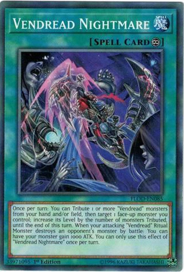 Image for Vendread Nightmare (Flames of Destruction) (FLOD-EN085) - YuGiOh