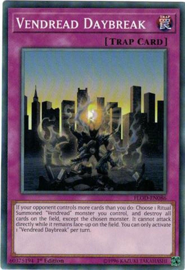 Image for Vendread Daybreak (Flames of Destruction) (FLOD-EN086) - YuGiOh