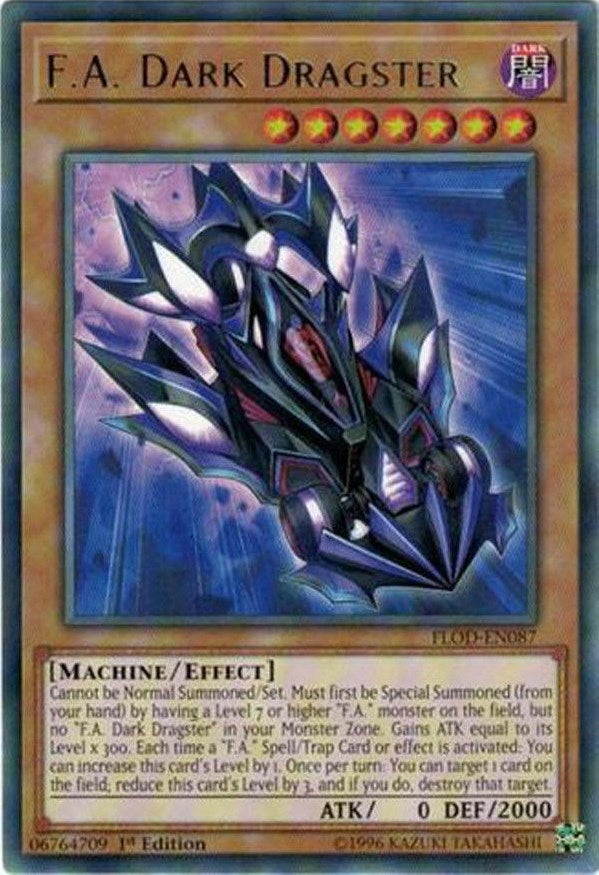 Image for F.A. Dark Dragster (Flames of Destruction) (FLOD-EN087) - YuGiOh