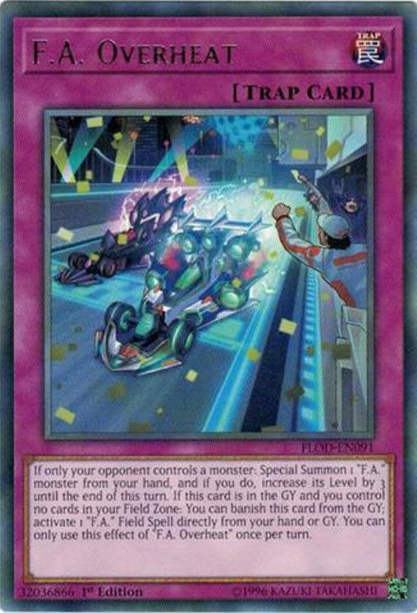 Image for F.A. Overheat (Flames of Destruction) (FLOD-EN091) - YuGiOh