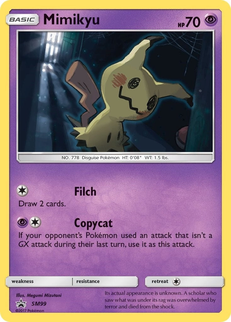 Image for Mimikyu - SM99 (SM Promos) (SM99) - Pokemon