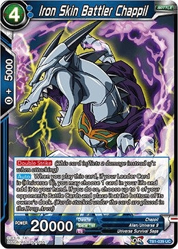 Image for Iron Skin Battler Chappil (Tournament of Power) (TB1-039) - Dragon Ball Super: Masters