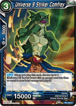 Image for Universe 9 Striker Comfrey (Tournament of Power) (TB1-040) - Dragon Ball Super: Masters