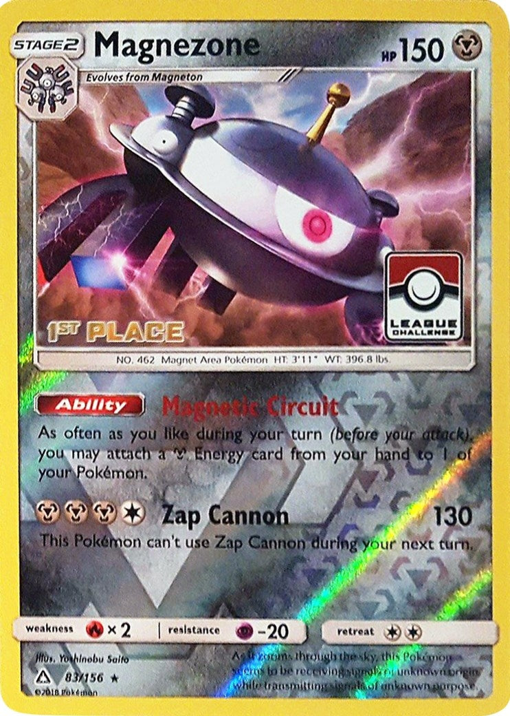 Image for Magnezone - 83/156 (League Challenge) [1st Place] (League & Championship Cards) (083/156) - Pokemon