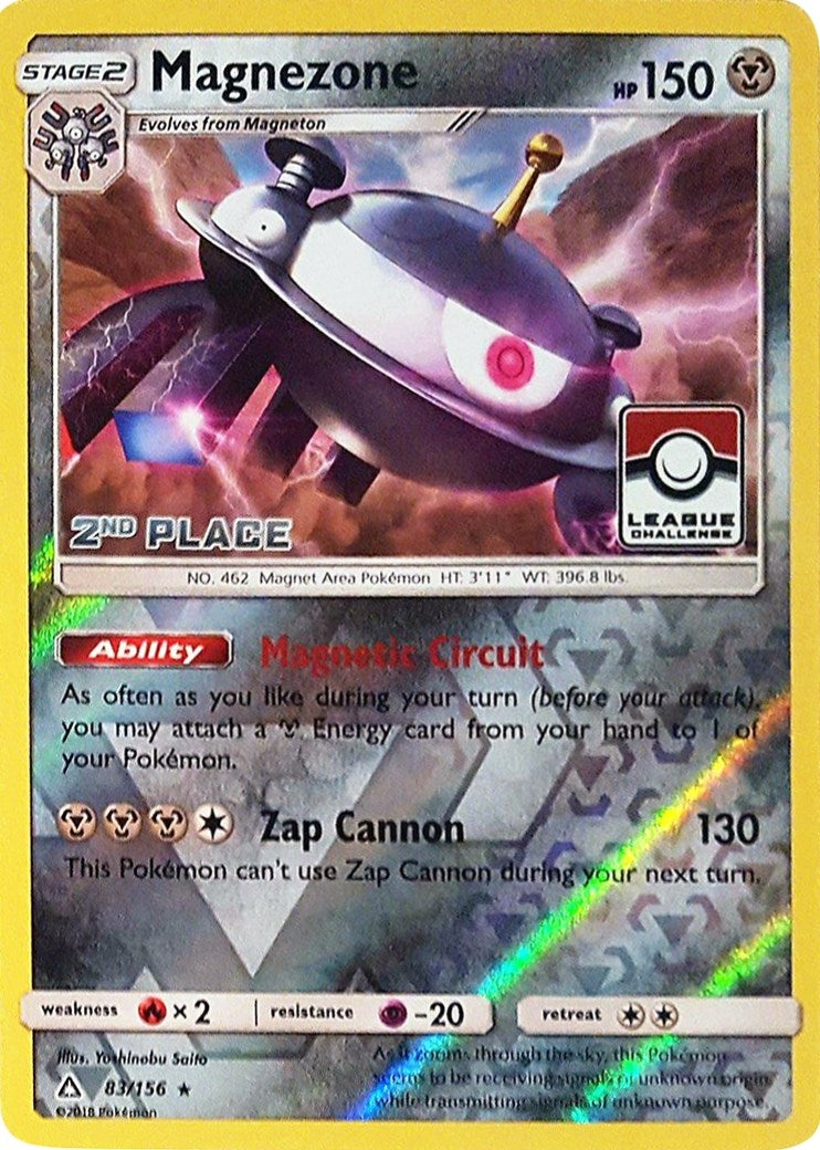 Image for Magnezone - 83/156 (League Challenge) [2nd Place] (League & Championship Cards) (083/156) - Pokemon