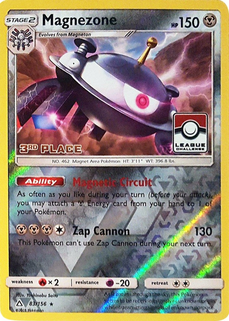 Image for Magnezone - 83/156 (League Challenge) [3rd Place] (League & Championship Cards) (083/156) - Pokemon