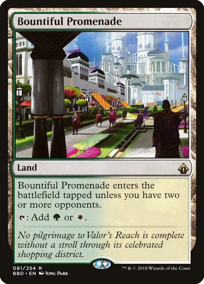 Image for Bountiful Promenade (Battlebond) (81) - Magic: The Gathering
