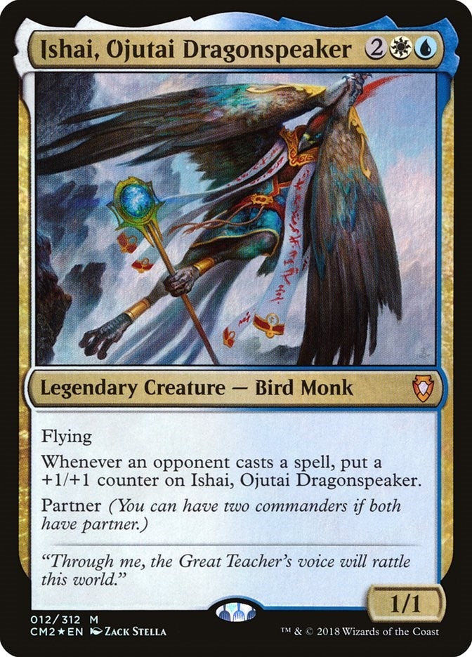 Image for Ishai, Ojutai Dragonspeaker (Commander Anthology Volume II) (12) - Magic: The Gathering