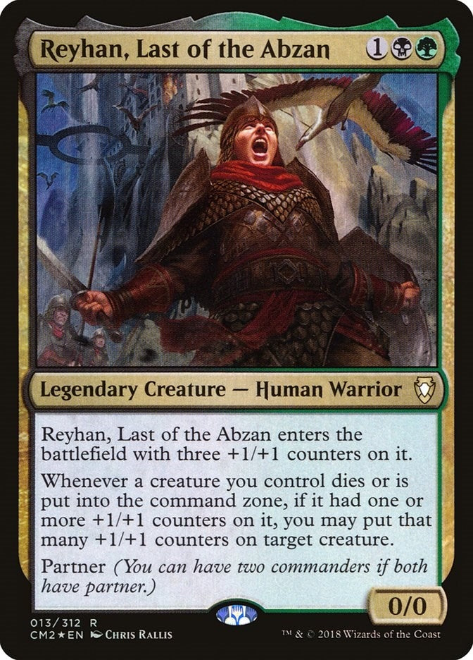 Image for Reyhan, Last of the Abzan (Commander Anthology Volume II) (13) - Magic: The Gathering