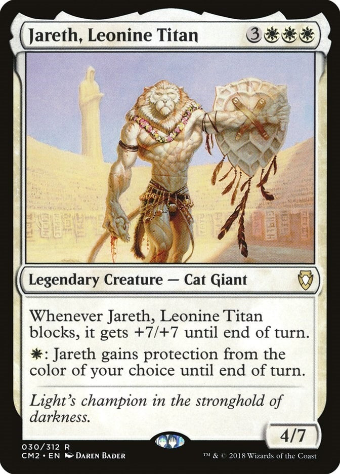 Image for Jareth, Leonine Titan (Commander Anthology Volume II) (30) - Magic: The Gathering