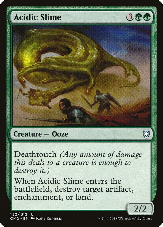 Image for Acidic Slime (Commander Anthology Volume II) (132) - Magic: The Gathering