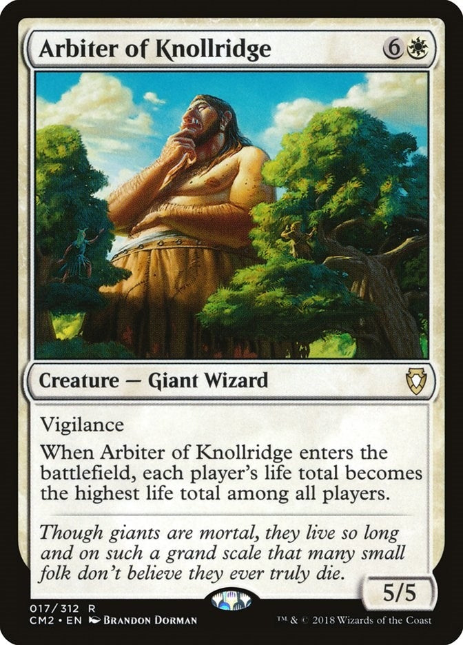 Image for Arbiter of Knollridge (Commander Anthology Volume II) (17) - Magic: The Gathering