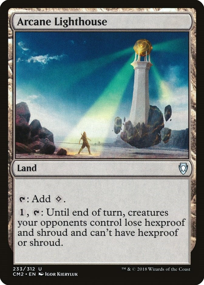 Image for Arcane Lighthouse (Commander Anthology Volume II) (233) - Magic: The Gathering