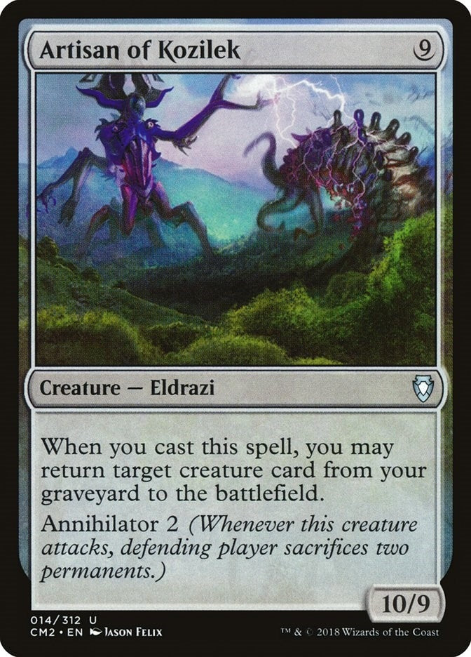 Image for Artisan of Kozilek (Commander Anthology Volume II) (14) - Magic: The Gathering