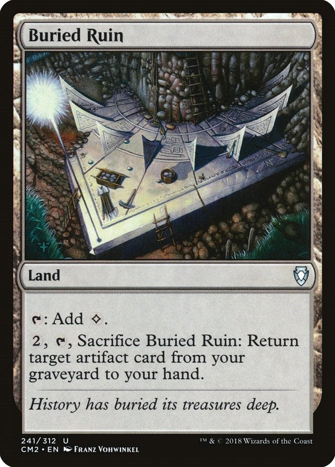 Image for Buried Ruin (Commander Anthology Volume II) (241) - Magic: The Gathering