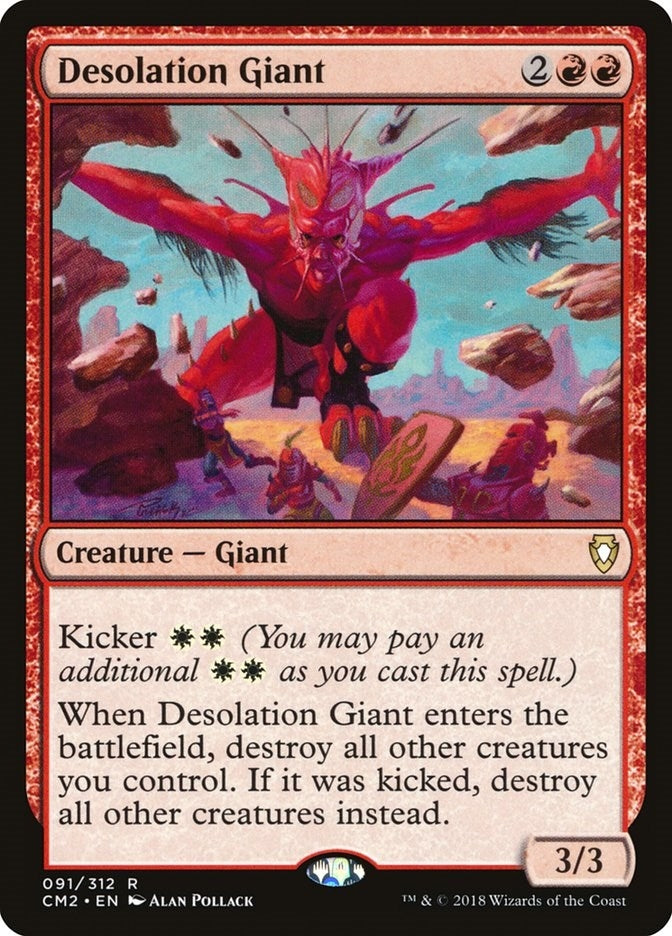 Image for Desolation Giant (Commander Anthology Volume II) (91) - Magic: The Gathering