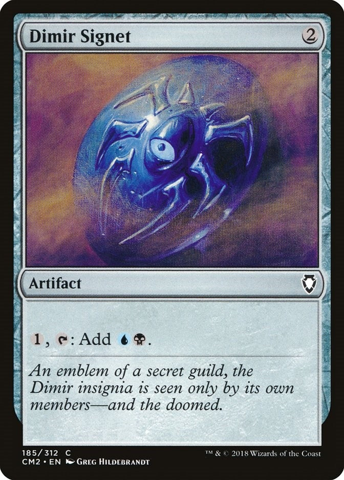 Image for Dimir Signet (Commander Anthology Volume II) (185) - Magic: The Gathering