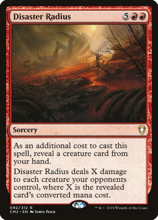 Image for Disaster Radius (Commander Anthology Volume II) (92) - Magic: The Gathering