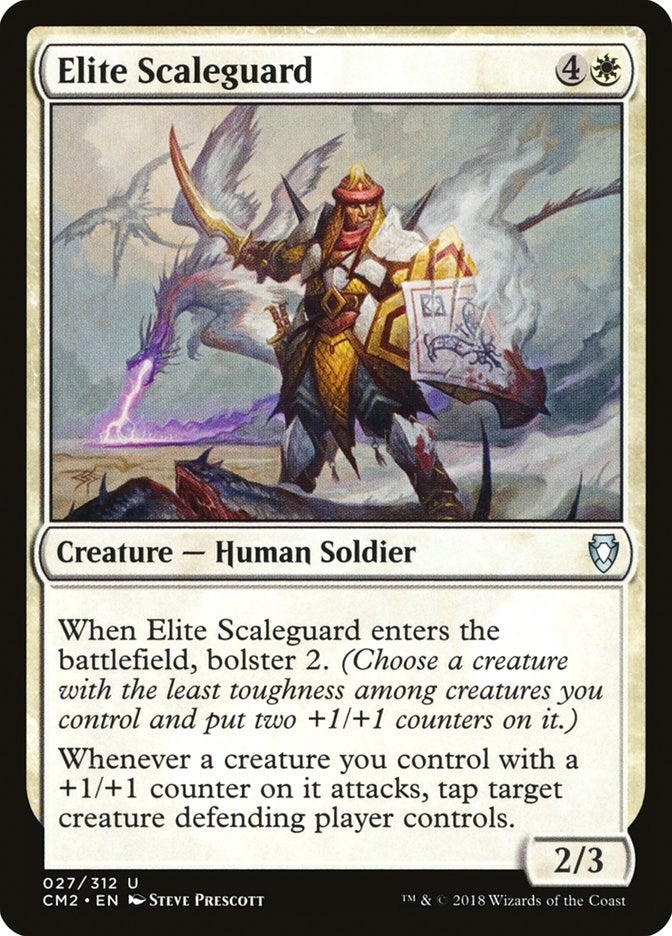 Image for Elite Scaleguard (Commander Anthology Volume II) (27) - Magic: The Gathering