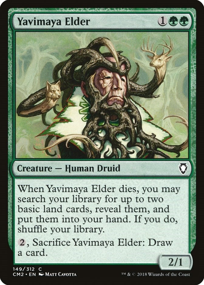 Image for Yavimaya Elder (Commander Anthology Volume II) (149) - Magic: The Gathering