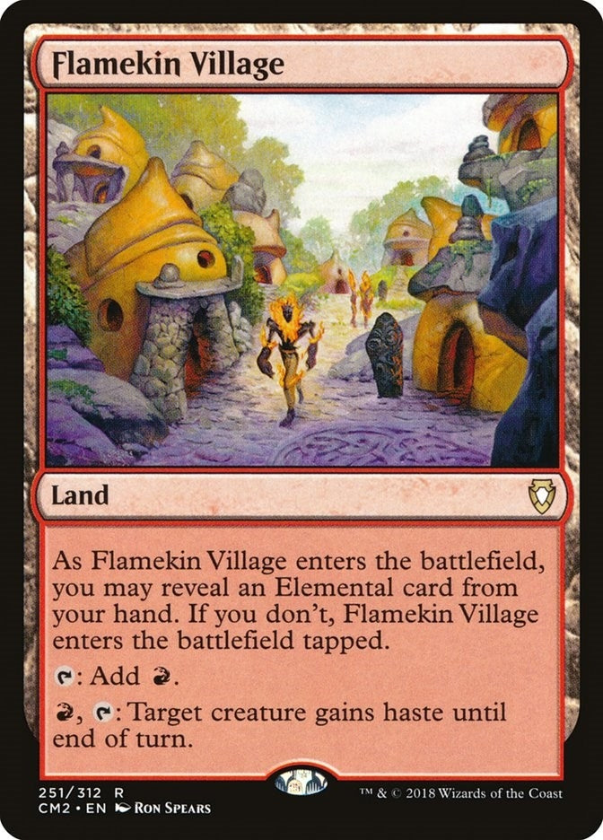 Image for Flamekin Village (Commander Anthology Volume II) (251) - Magic: The Gathering