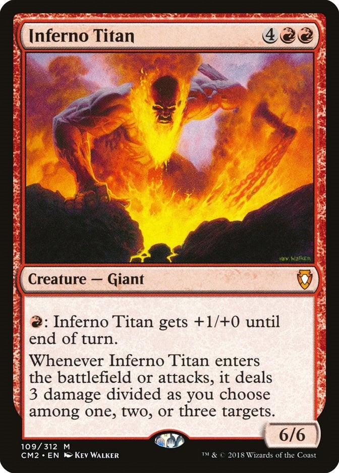 Image for Inferno Titan (Commander Anthology Volume II) (109) - Magic: The Gathering