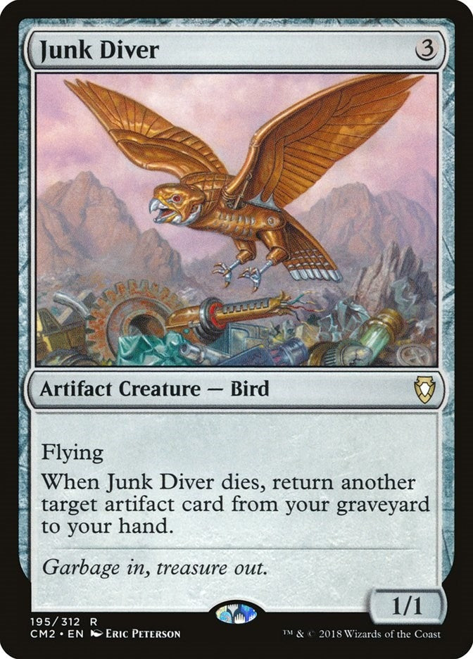 Image for Junk Diver (Commander Anthology Volume II) (195) - Magic: The Gathering