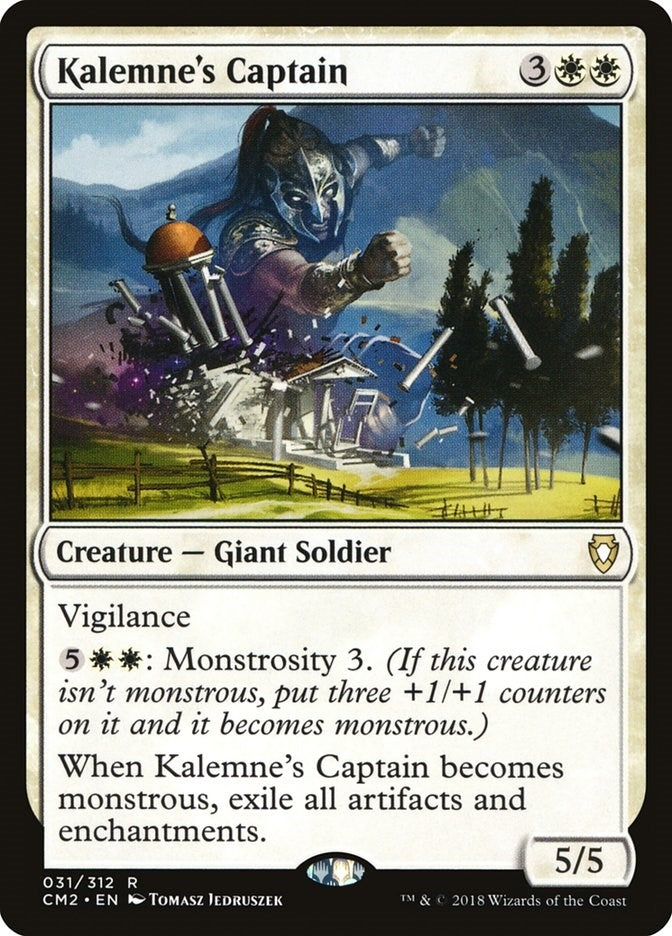 Image for Kalemne's Captain (Commander Anthology Volume II) (7) - Magic: The Gathering