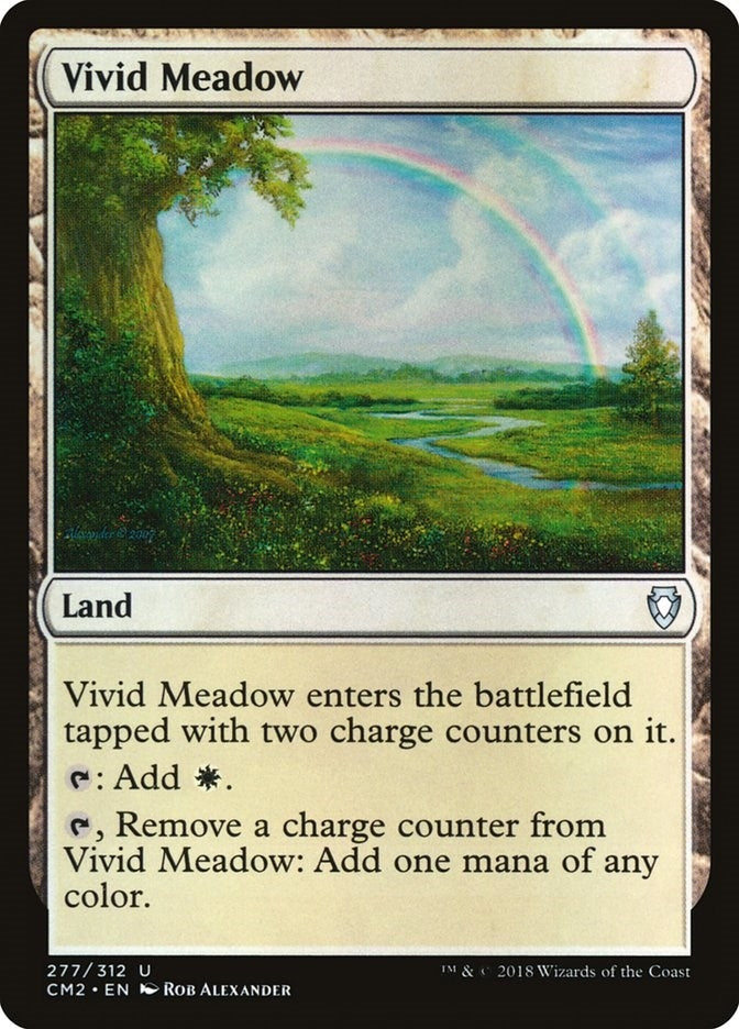 Image for Vivid Meadow (Commander Anthology Volume II) (277) - Magic: The Gathering