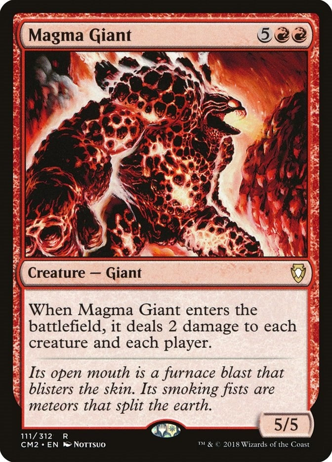 Image for Magma Giant (Commander Anthology Volume II) (111) - Magic: The Gathering
