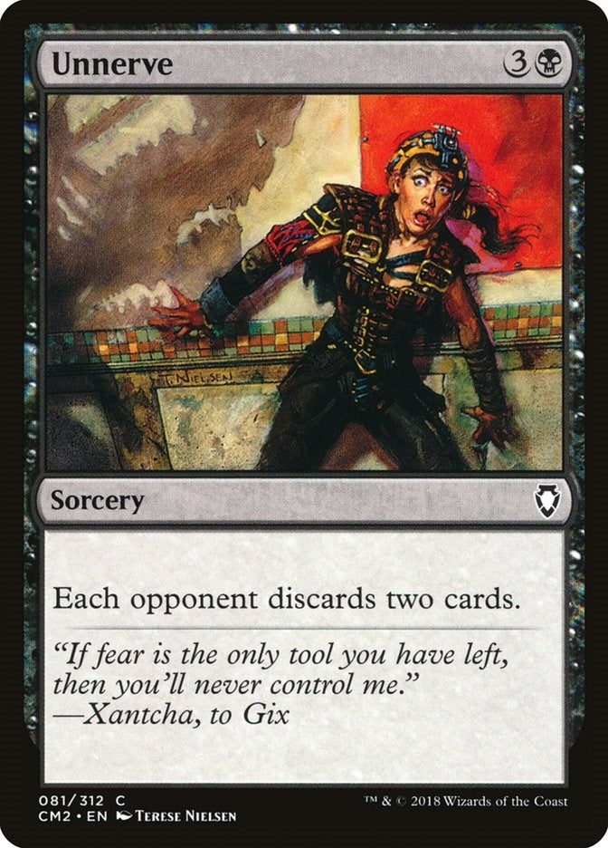 Image for Unnerve (Commander Anthology Volume II) (81) - Magic: The Gathering