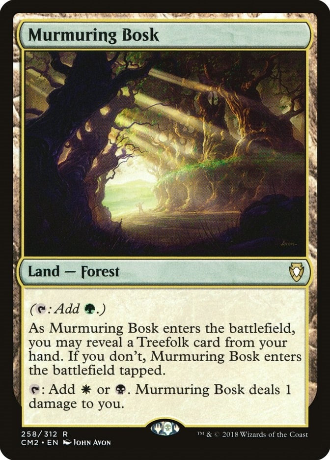 Image for Murmuring Bosk (Commander Anthology Volume II) (258) - Magic: The Gathering