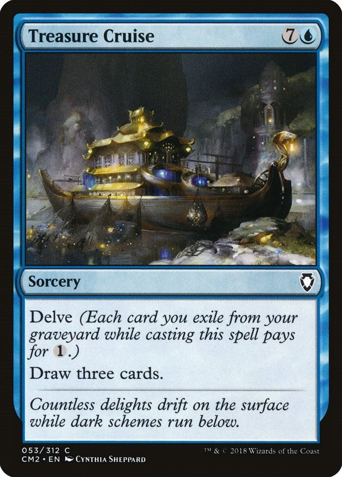 Image for Treasure Cruise (Commander Anthology Volume II) (53) - Magic: The Gathering