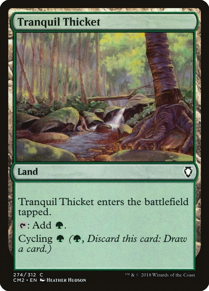 Image for Tranquil Thicket (Commander Anthology Volume II) (274) - Magic: The Gathering