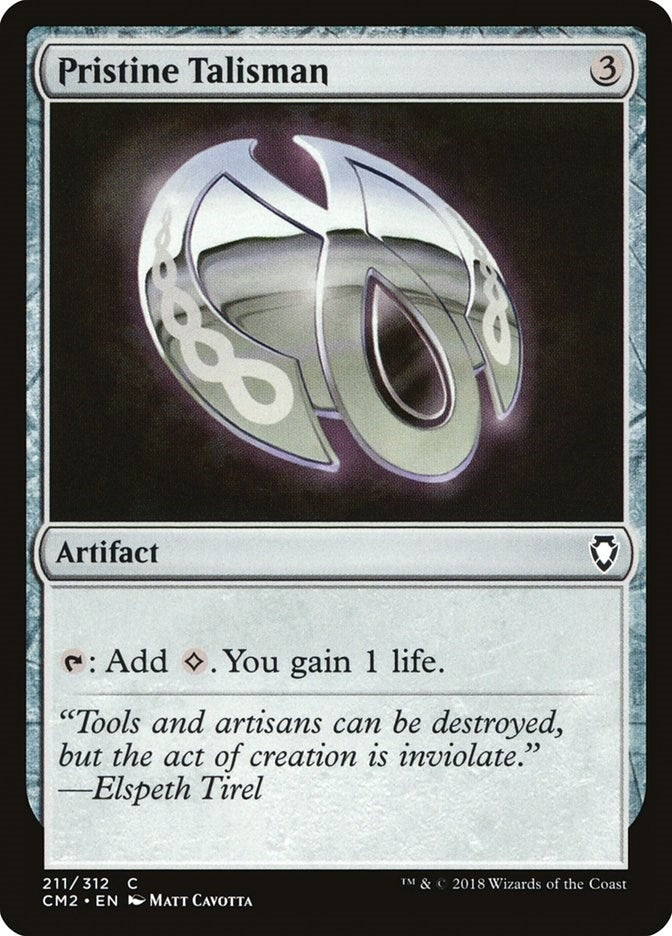 Image for Pristine Talisman (Commander Anthology Volume II) (211) - Magic: The Gathering
