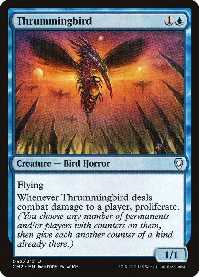Image for Thrummingbird (Commander Anthology Volume II) (52) - Magic: The Gathering