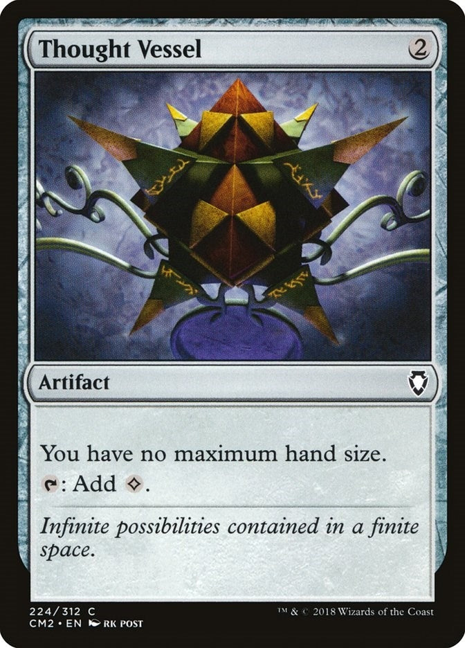 Image for Thought Vessel (Commander Anthology Volume II) (224) - Magic: The Gathering