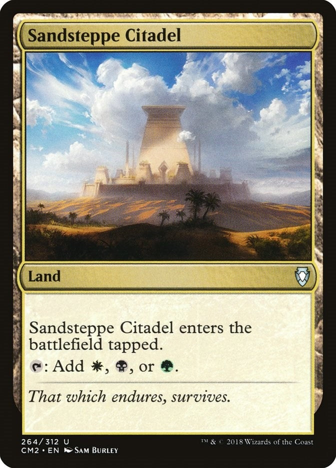 Image for Sandsteppe Citadel (Commander Anthology Volume II) (264) - Magic: The Gathering