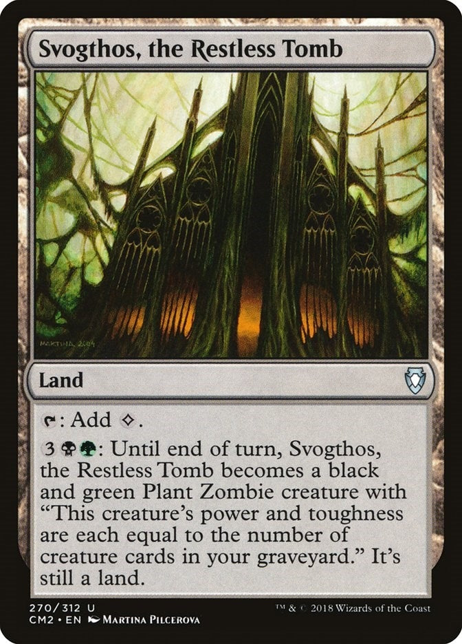 Image for Svogthos, the Restless Tomb (Commander Anthology Volume II) (270) - Magic: The Gathering