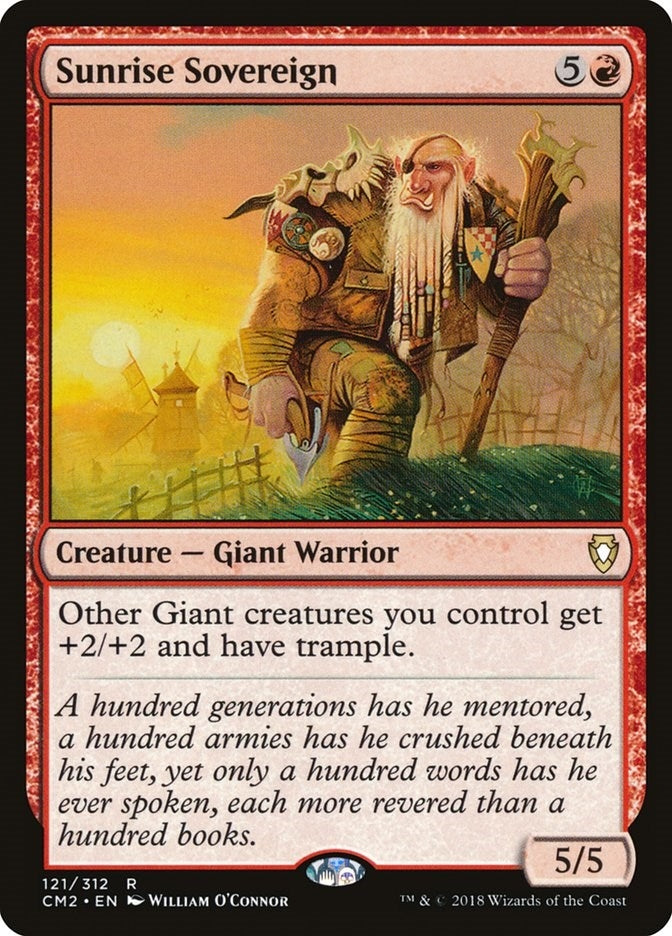 Image for Sunrise Sovereign (Commander Anthology Volume II) (121) - Magic: The Gathering