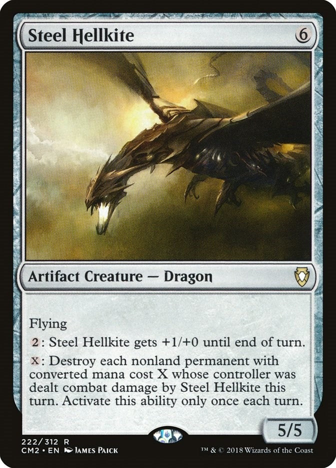 Image for Steel Hellkite (Commander Anthology Volume II) (222) - Magic: The Gathering