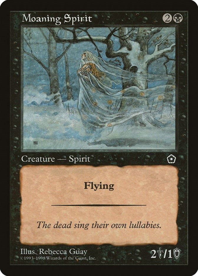 Image for Moaning Spirit (Portal Second Age) - Magic: The Gathering