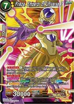 Image for Frieza, Emperor of Universe 7 (Tournament of Power) (TB1-077) - Dragon Ball Super: Masters
