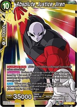 Image for Absolute Justice Jiren (Tournament of Power) (TB1-081) - Dragon Ball Super: Masters