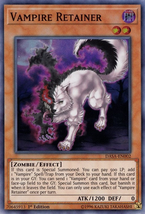 Image for Vampire Retainer (Dark Saviors) (DASA-EN002) - YuGiOh